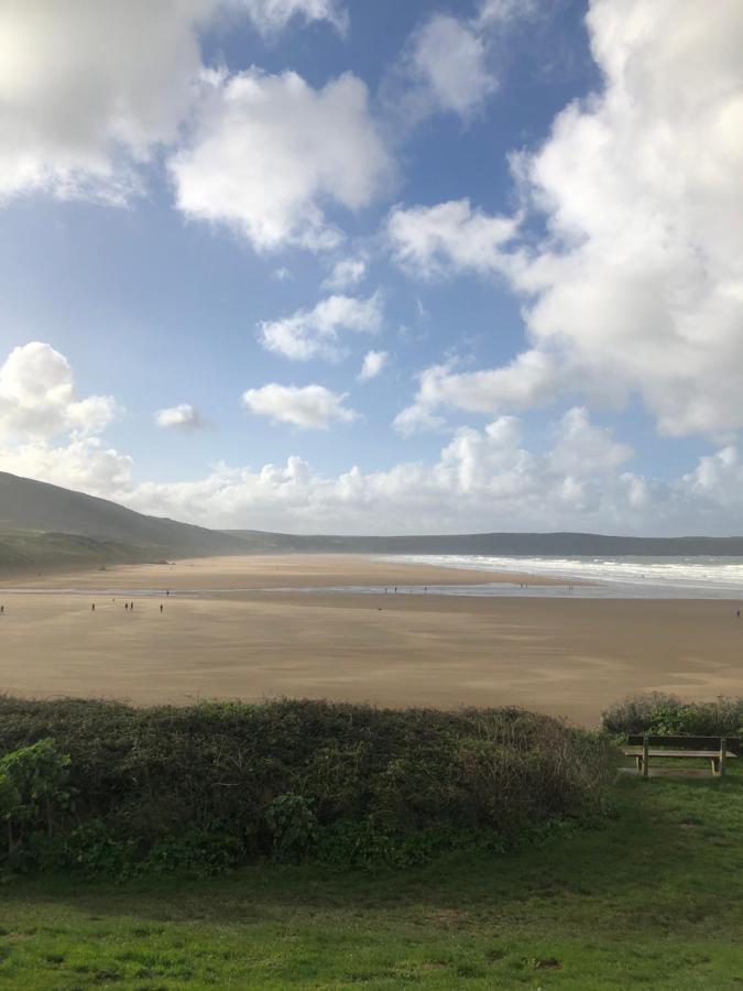 Woolacombe Seaside Apartment Bagian luar foto