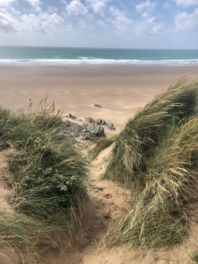Woolacombe Seaside Apartment Bagian luar foto